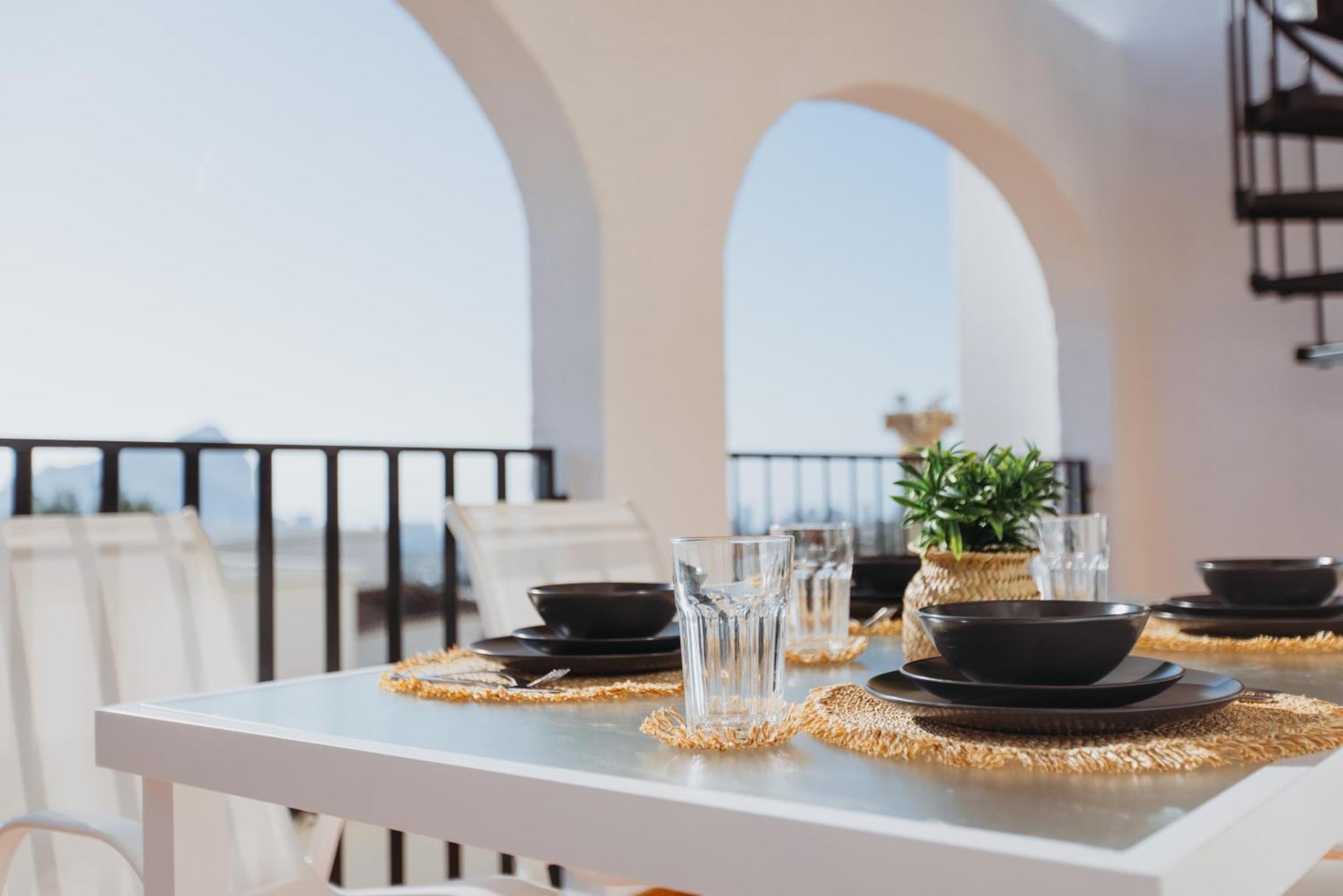 Casa Sunrise - Costa Blanca House With Rooftop, Swimming Pools And Panoramic Sea And Calpe Views Esterno foto